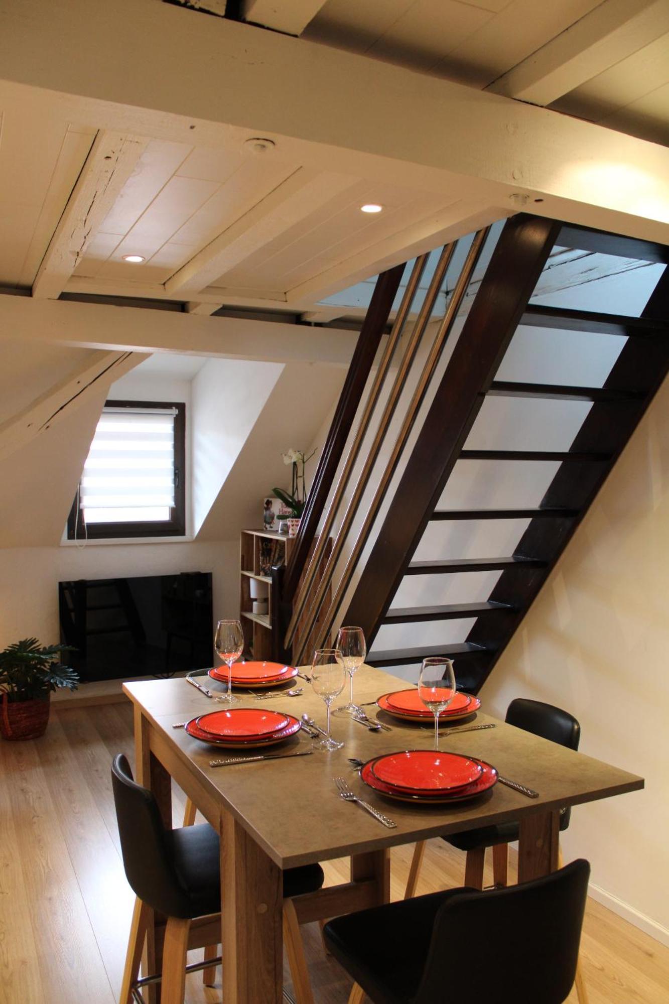 Charmant Duplex Privatise, Climatise, 2 Chambres Strasburgo Esterno foto