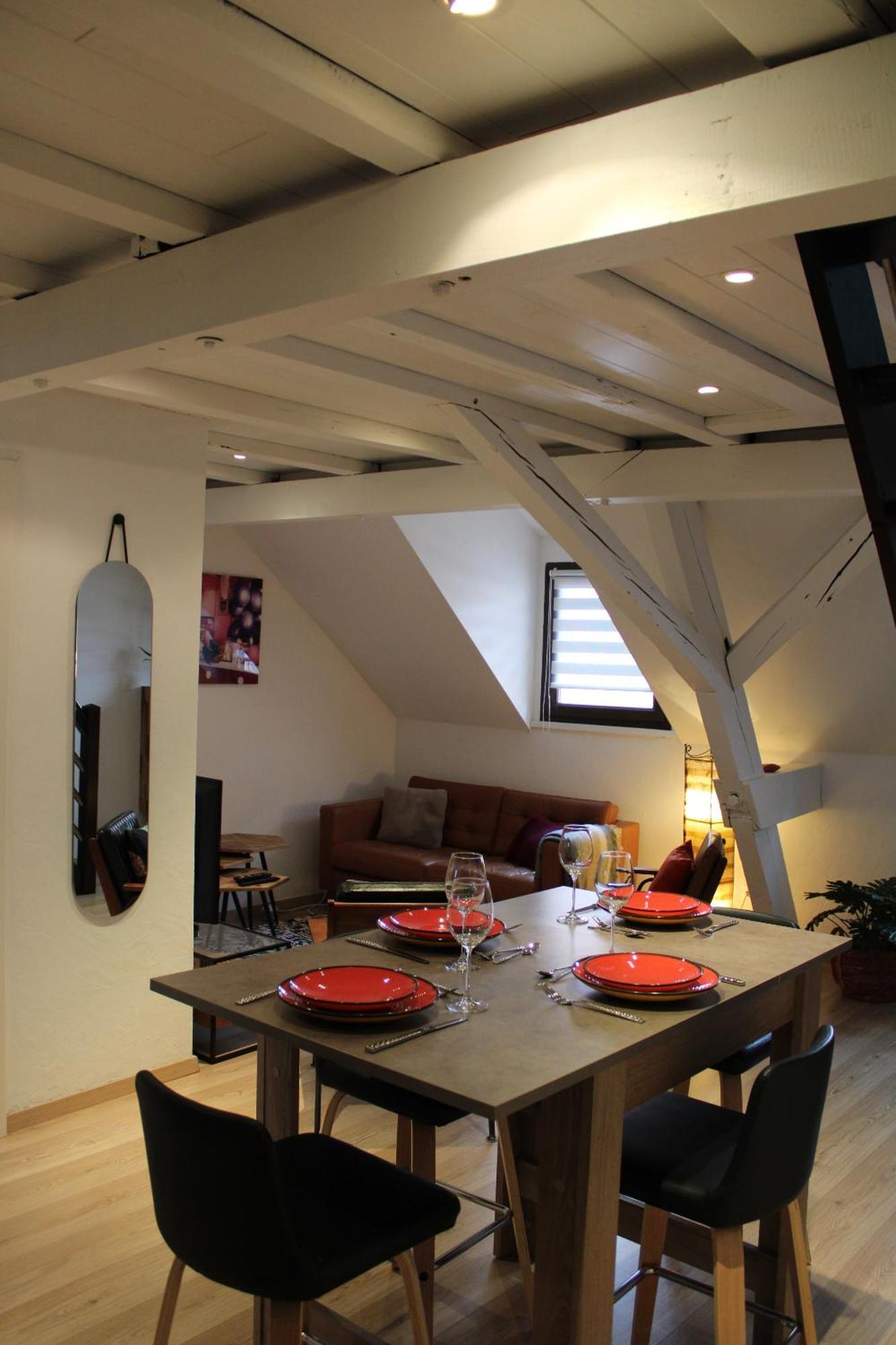 Charmant Duplex Privatise, Climatise, 2 Chambres Strasburgo Esterno foto